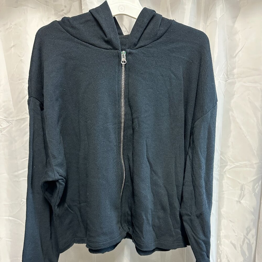 Art Class Brand Black Zip Up Hoodie Size XXL 16/18 New with Tags